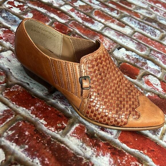 Vintage Brown leather weave booties piña colada brand - Picture 5 of 8